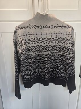 Joie Fair Isle Mock Neck sweater